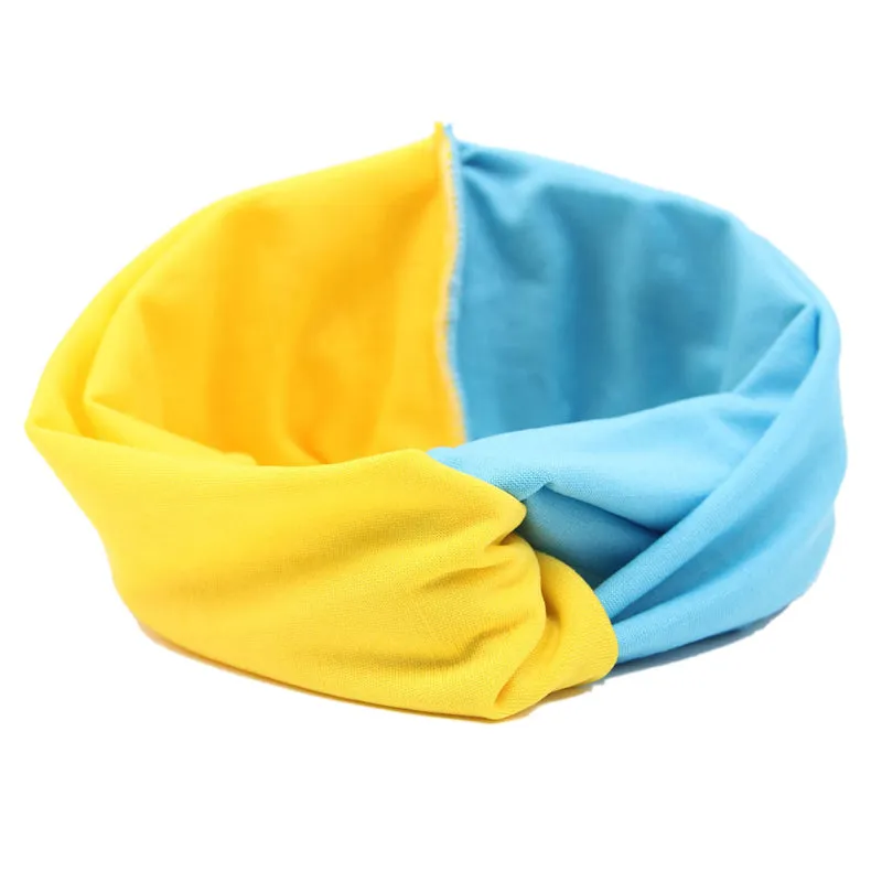 New Ladies Hairband Twist Turban Hair Accessories Yoga Headband Elastic Bow