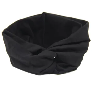 New Ladies Hairband Twist Turban Hair Accessories Yoga Headband Elastic Bow
