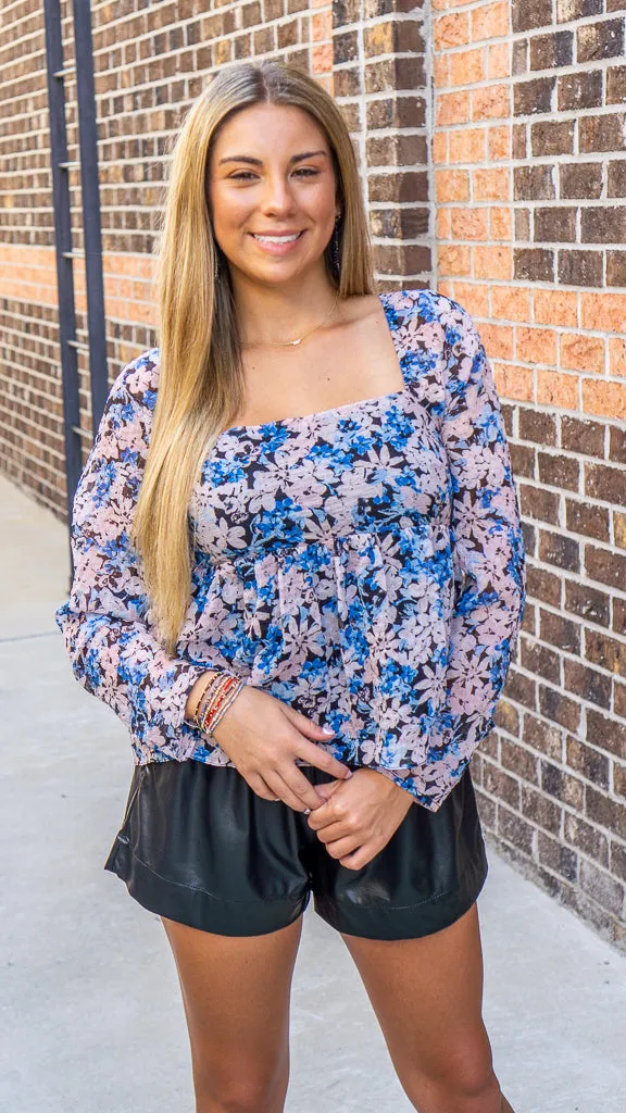 Noah Peplum Top