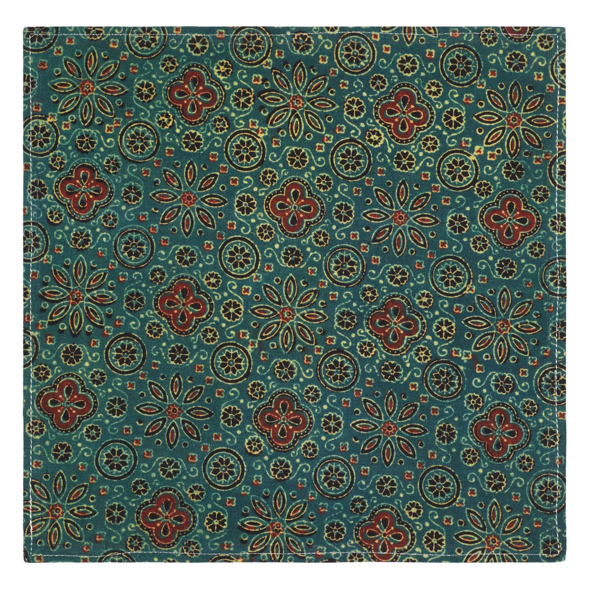 Northern India Block Print Napkin Set - 1