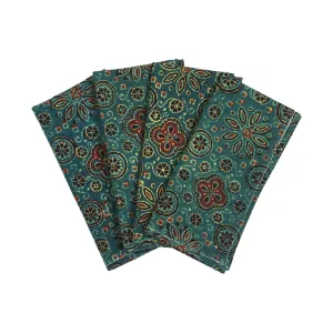 Northern India Block Print Napkin Set - 1