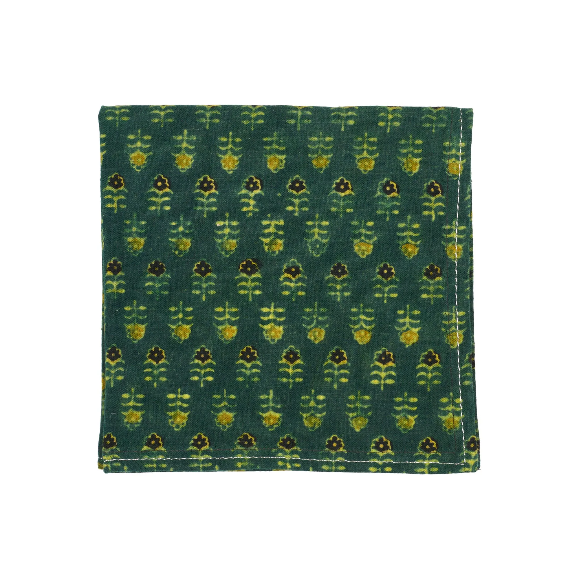 Northern India Block Print Napkin Set - 5