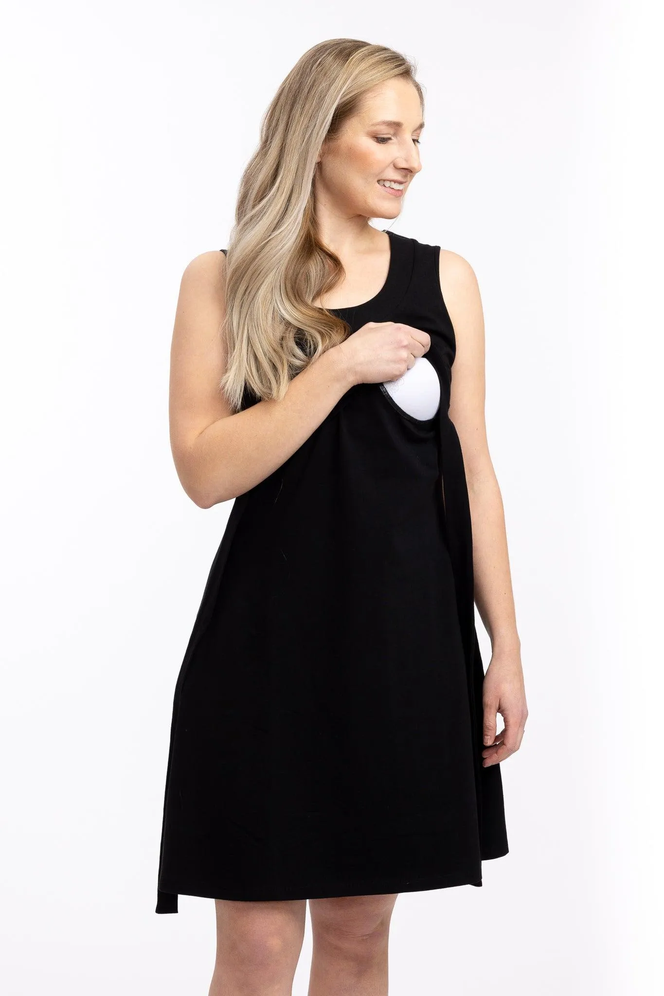 Nursing dress ADELE - XS left