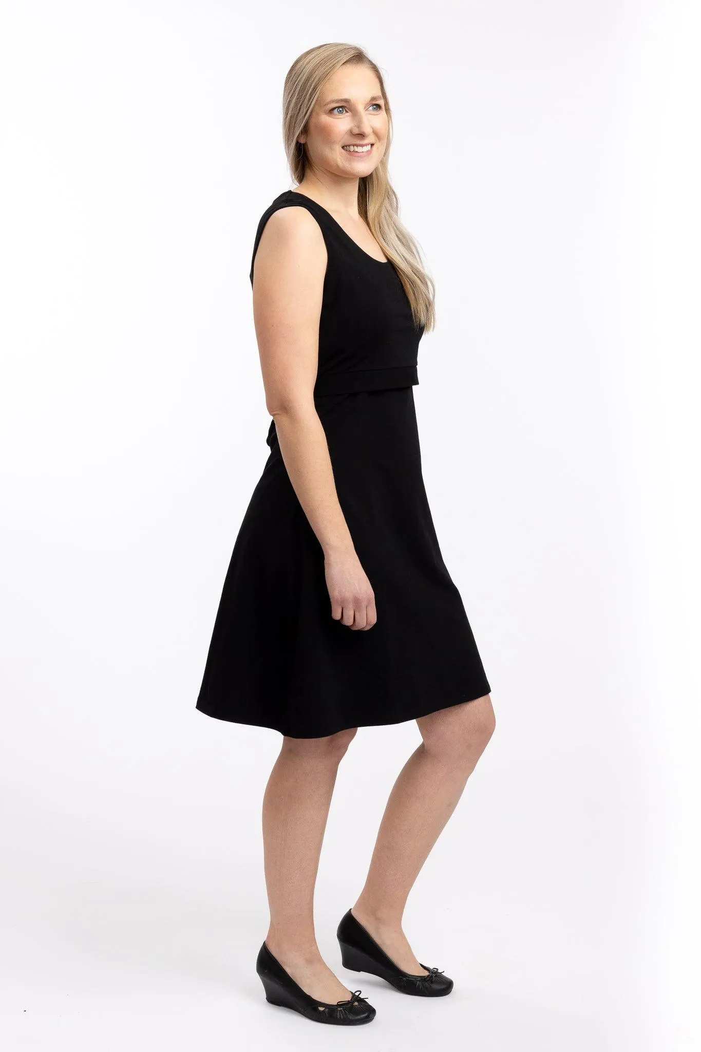 Nursing dress ADELE - XS left