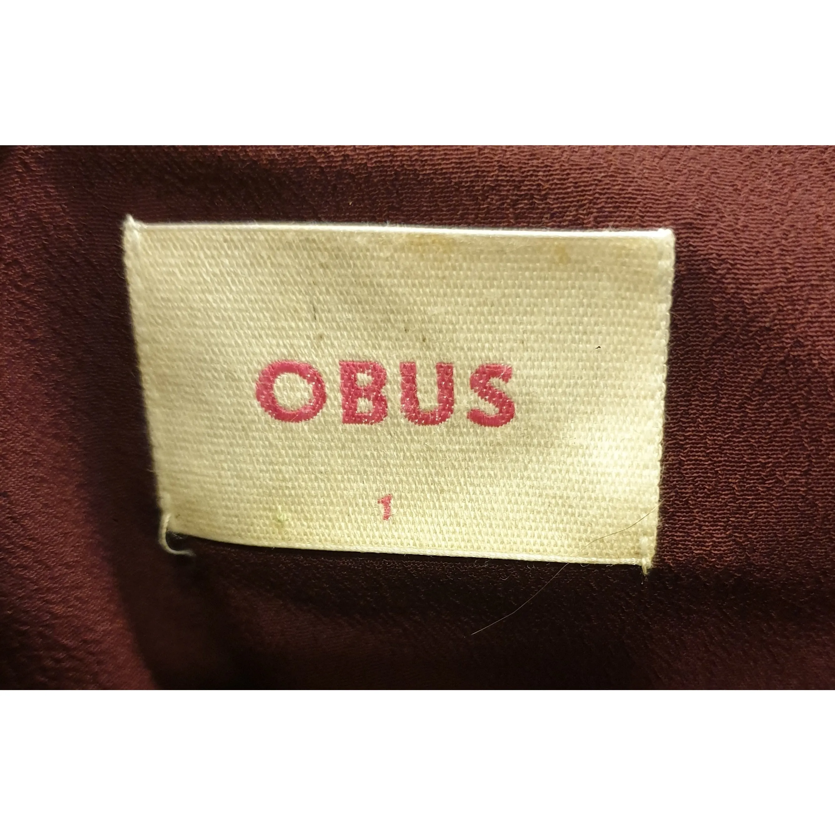 Obus deep magenta purple wrap style maxi dress size 1 (best fits size 8)