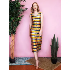 Olivia Rose Gold Midi Dress