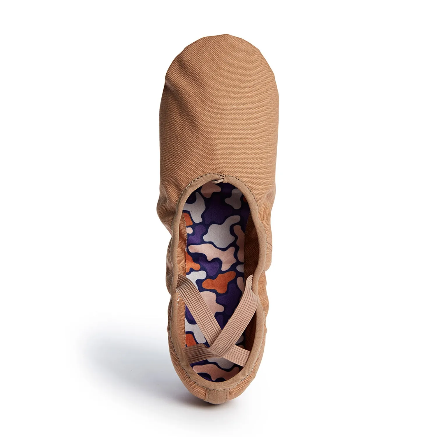 Orza Pro™ One Ballet Shoe Men's Medium Beige Canvas