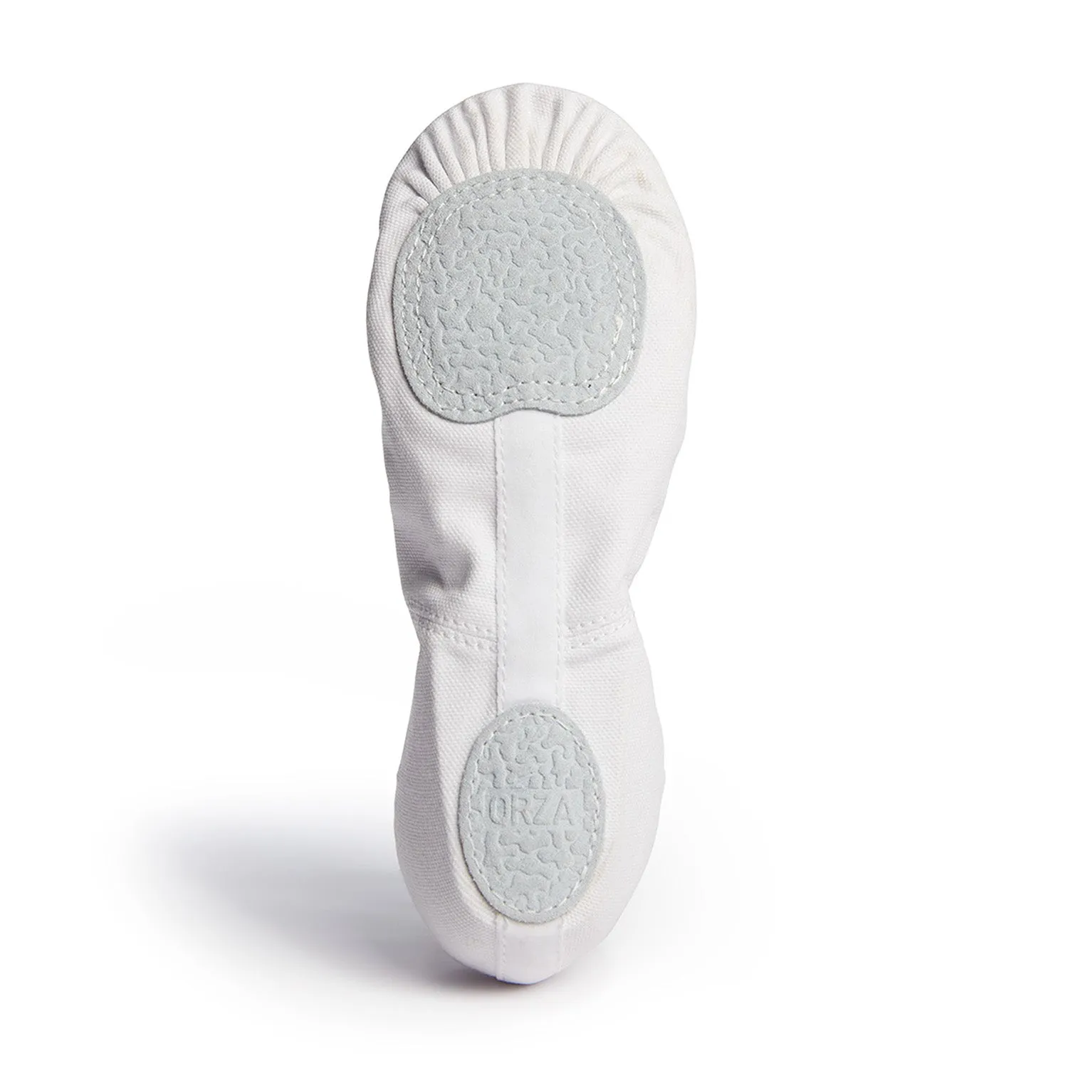Orza Pro™ One Ballet Shoe Men's White Canvas