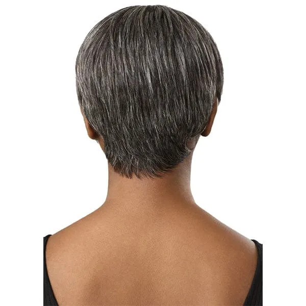 Outre 100% Human Hair Fab & Fly Gray Glamour Full Cap Wig - HH ZAIDA