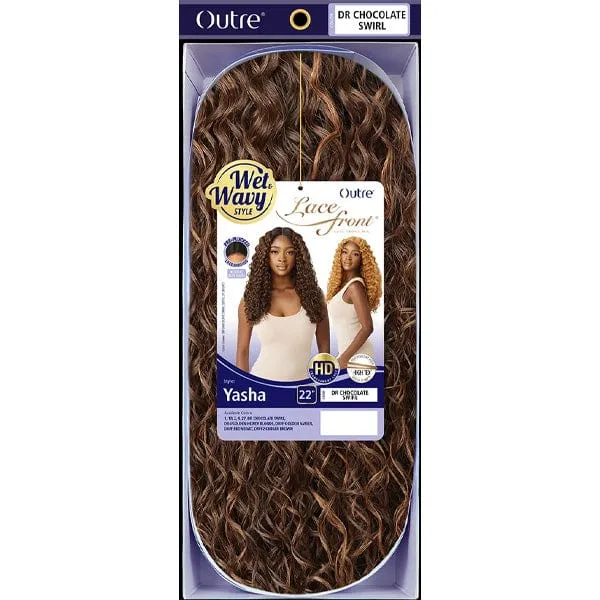 Outre Synthetic Swiss Wet & Wavy Lace Front Wig - YASHA