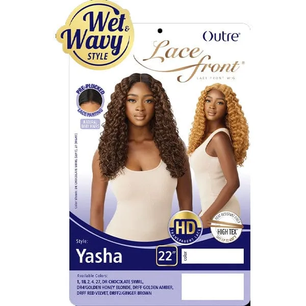 Outre Synthetic Swiss Wet & Wavy Lace Front Wig - YASHA