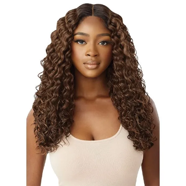 Outre Synthetic Swiss Wet & Wavy Lace Front Wig - YASHA