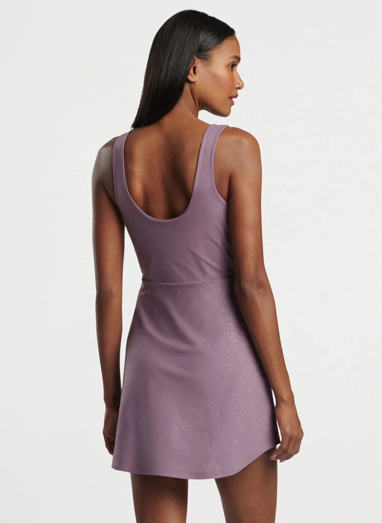Peter Millar Womens Nova Active Sleeveless Dress - PARISIAN FIG