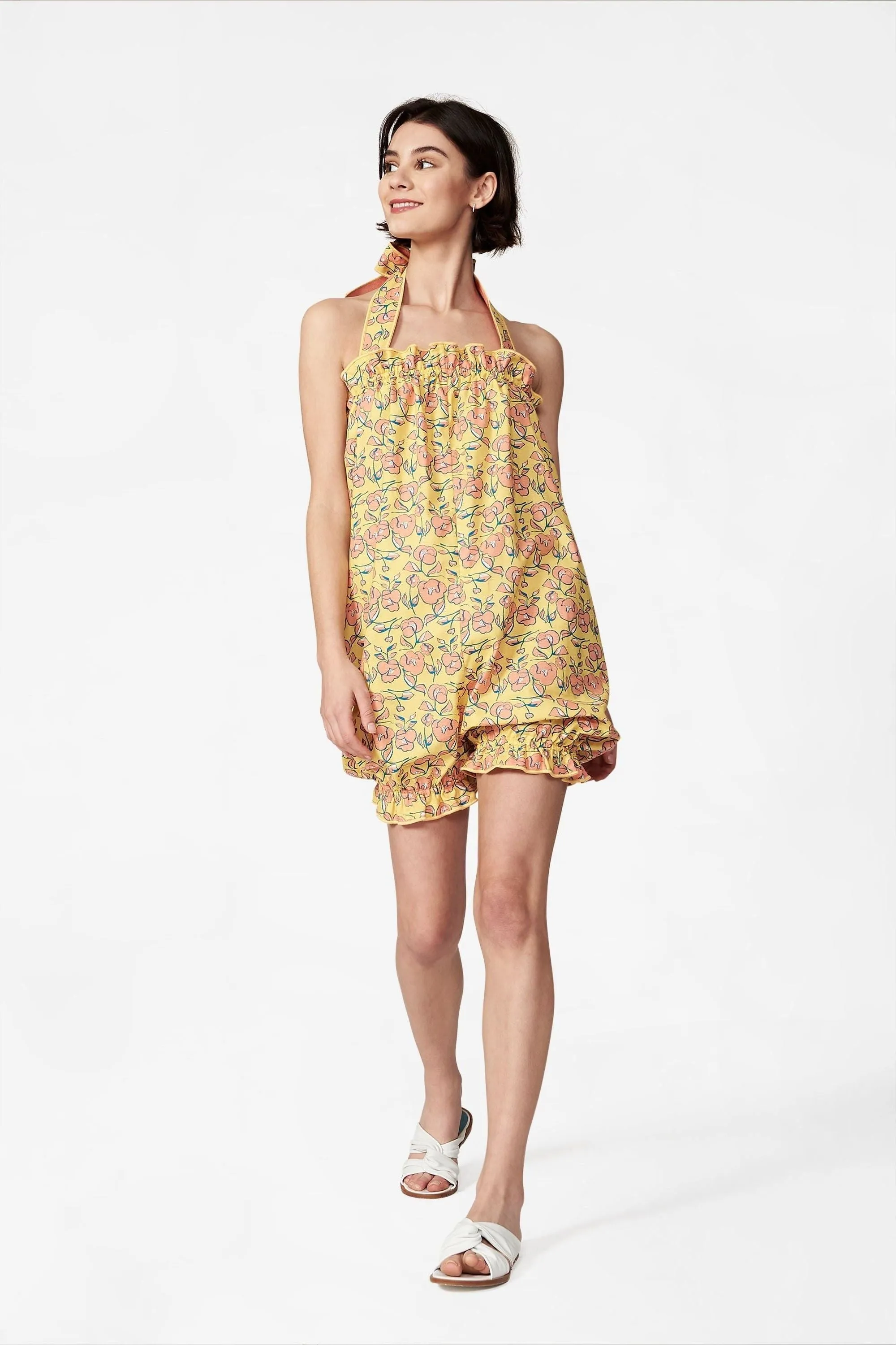 Peter Yellow Playsuit