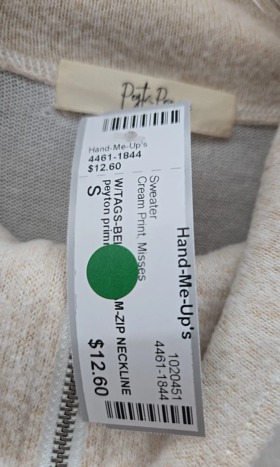 peyton primrose Size S Sweater
