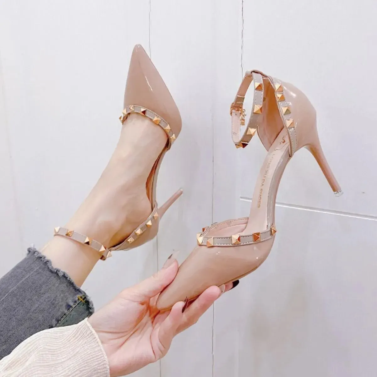 Point Toe Kitten Heels Pumps