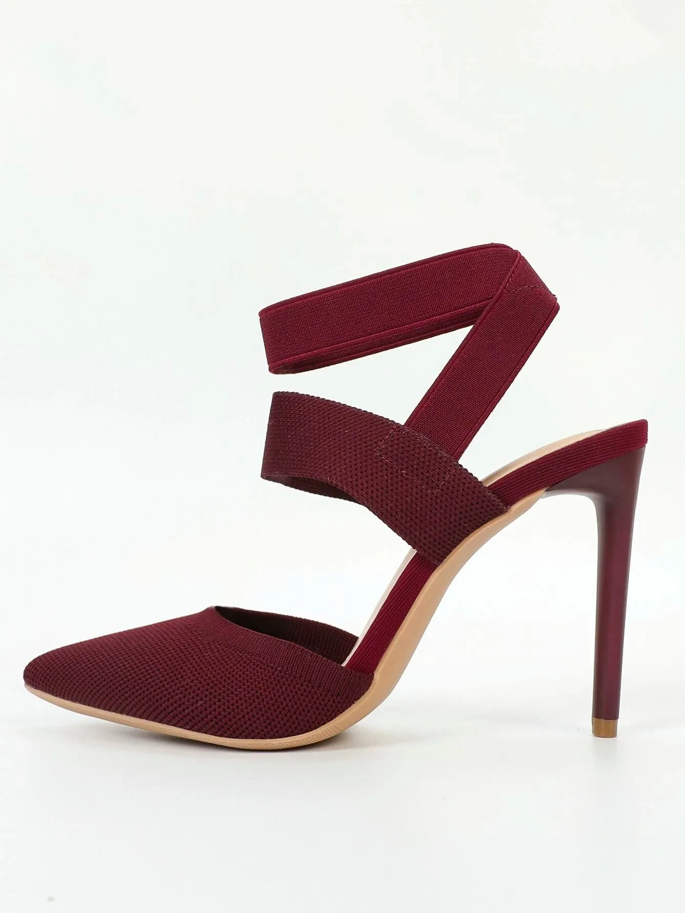 Pointed High Heel Strap Sandals
