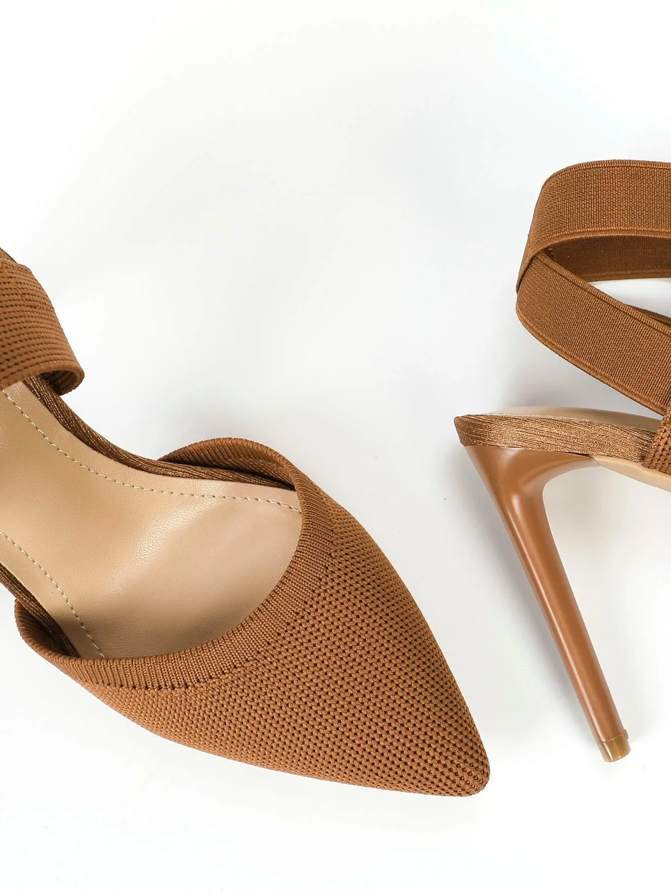 Pointed High Heel Strap Sandals