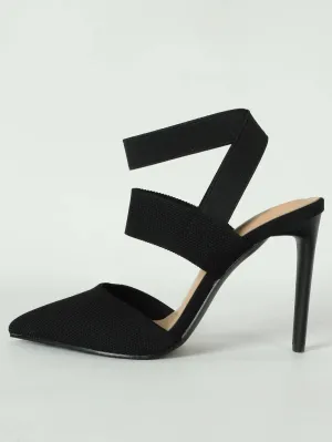 Pointed High Heel Strap Sandals