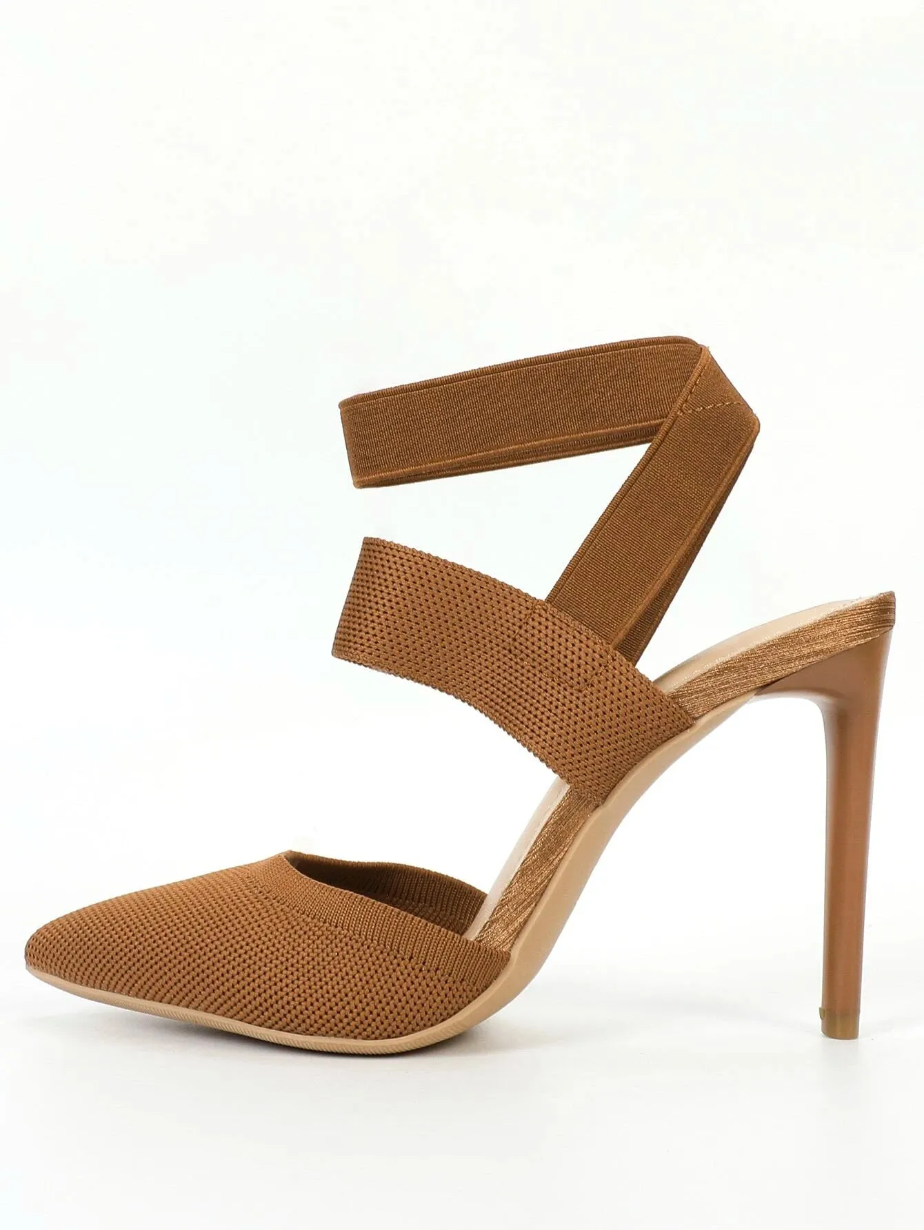 Pointed High Heel Strap Sandals