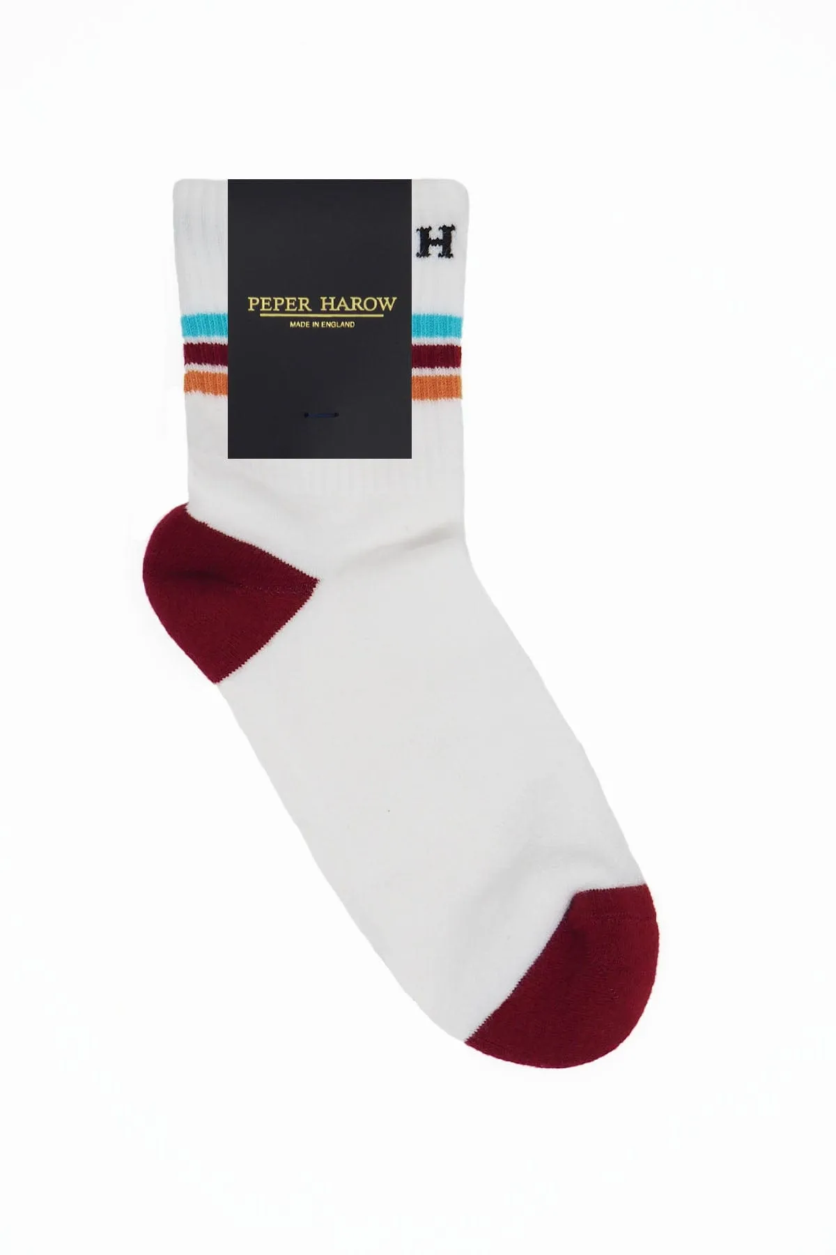 Quarter Crew Women's Organic Cotton Trainer Socks | White