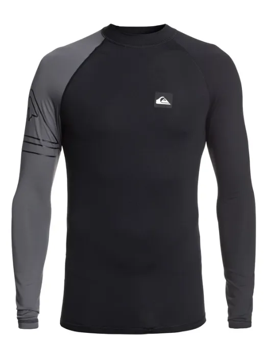 Quiksilver Men's Active Long Sleeve UPF 50 Rash guard
