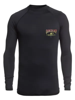 Quiksilver Men's Kona Way Short Sleeve UPF 50 Rashguard Surf Tee