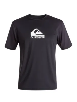 Quiksilver Men's Solid Streak Short Sleeve UPF 50 Rash Guard