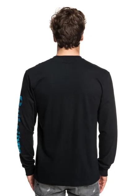 Quiksilver Men's Twin Fin Blend Long Sleeve Tee T-shirt