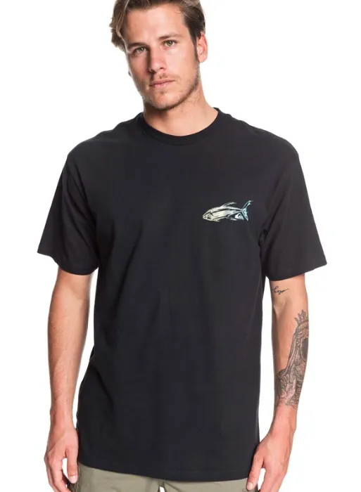 Quiksilver Men's Waterman Pacific Schools Short Sleeve Tee T-shirt