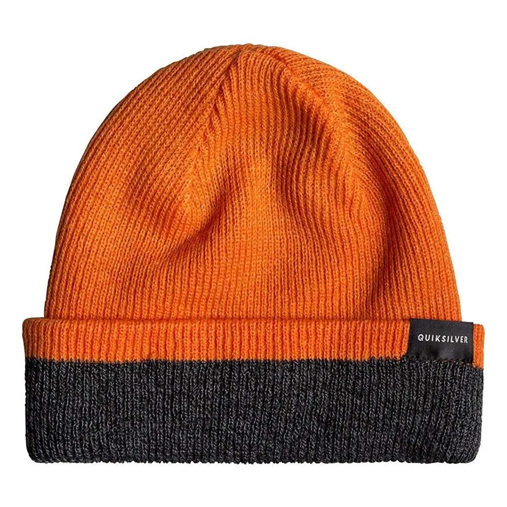 Quiksilver Performed Color Block Reversible Cuff Beanie