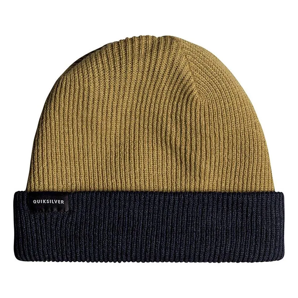 Quiksilver Performed Color Block Reversible Cuff Beanie