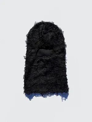 "Black" Distressed Balaclava Mask