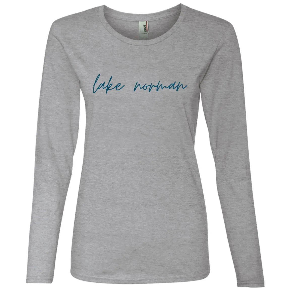 "Lake Norman" Ladies' LS T-Shirt