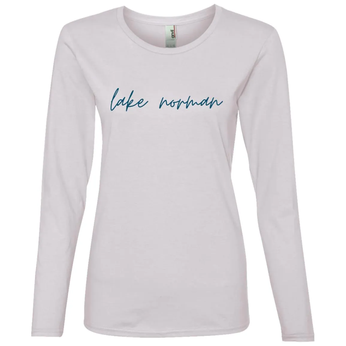 "Lake Norman" Ladies' LS T-Shirt