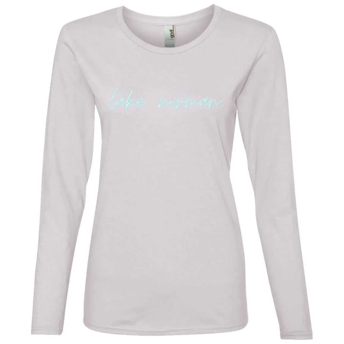 "Lake Norman" Ladies' LS T-Shirt