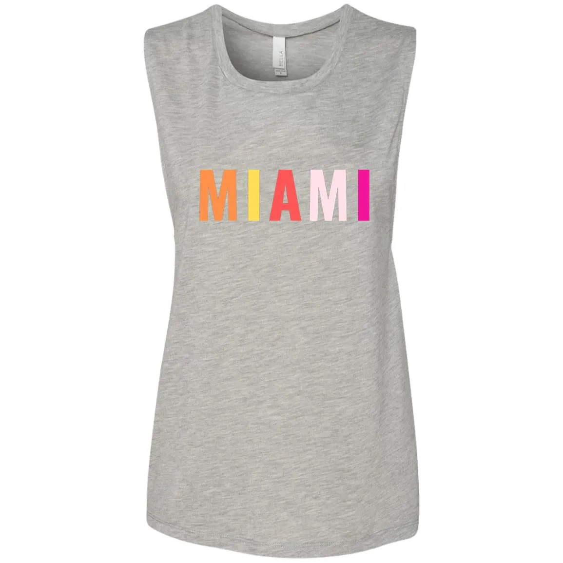 "Miami" Ladies' Flowy Muscle Tank