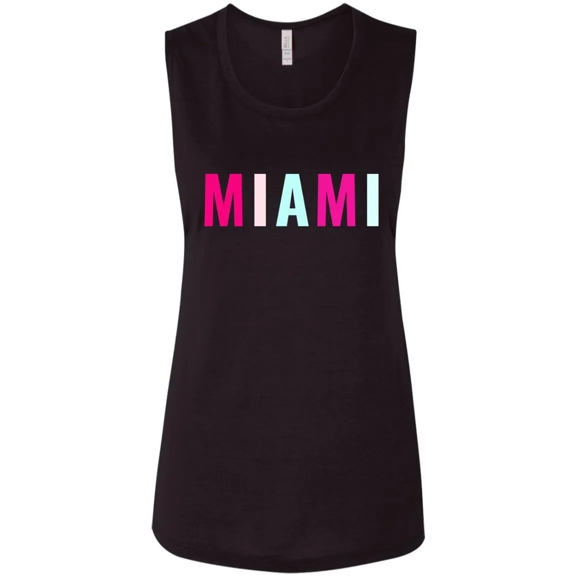 "Miami" Ladies' Flowy Muscle Tank