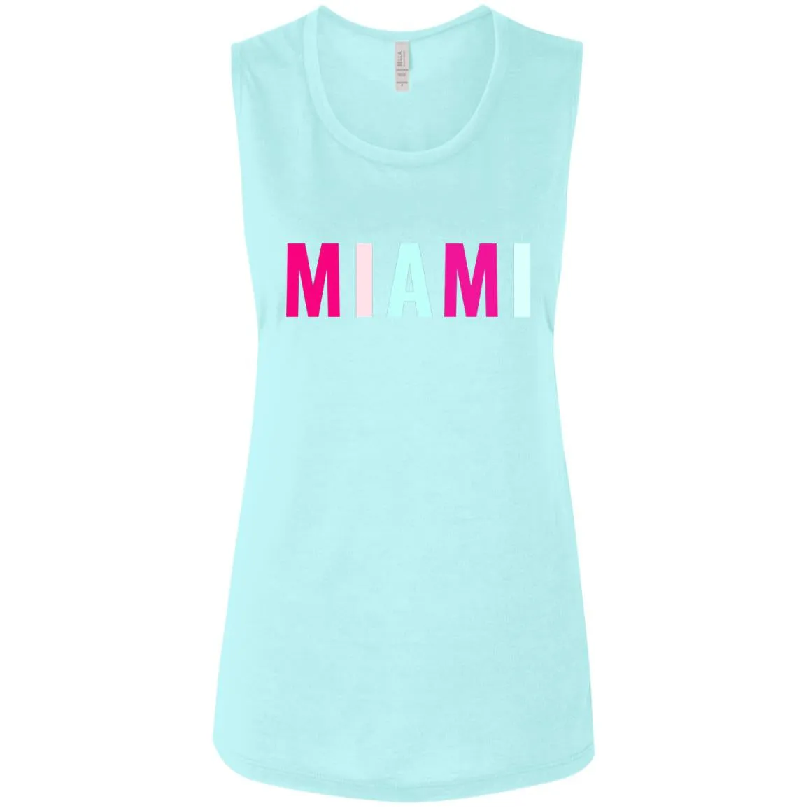 "Miami" Ladies' Flowy Muscle Tank