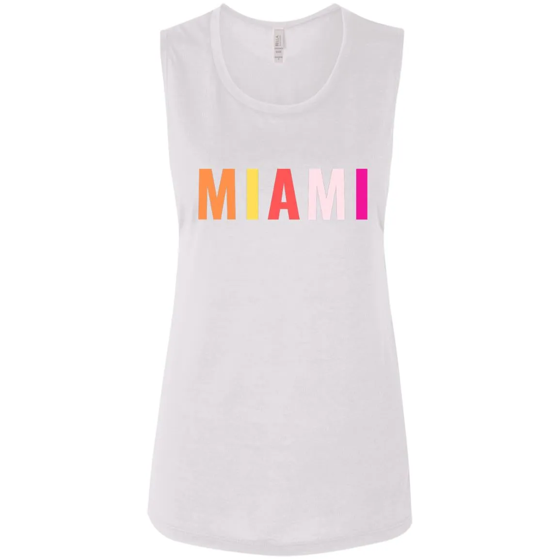"Miami" Ladies' Flowy Muscle Tank