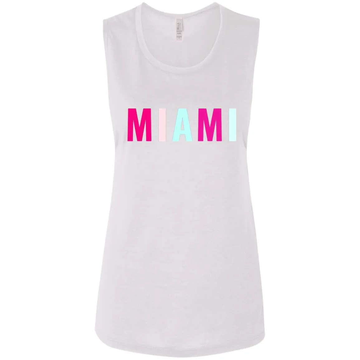 "Miami" Ladies' Flowy Muscle Tank