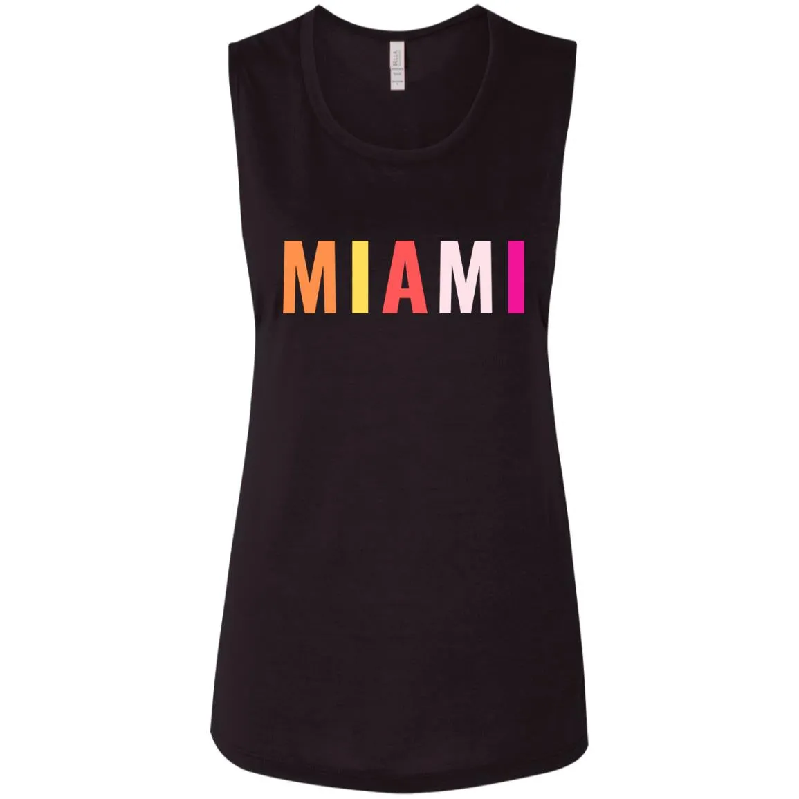 "Miami" Ladies' Flowy Muscle Tank