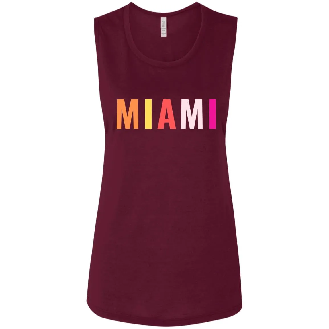 "Miami" Ladies' Flowy Muscle Tank