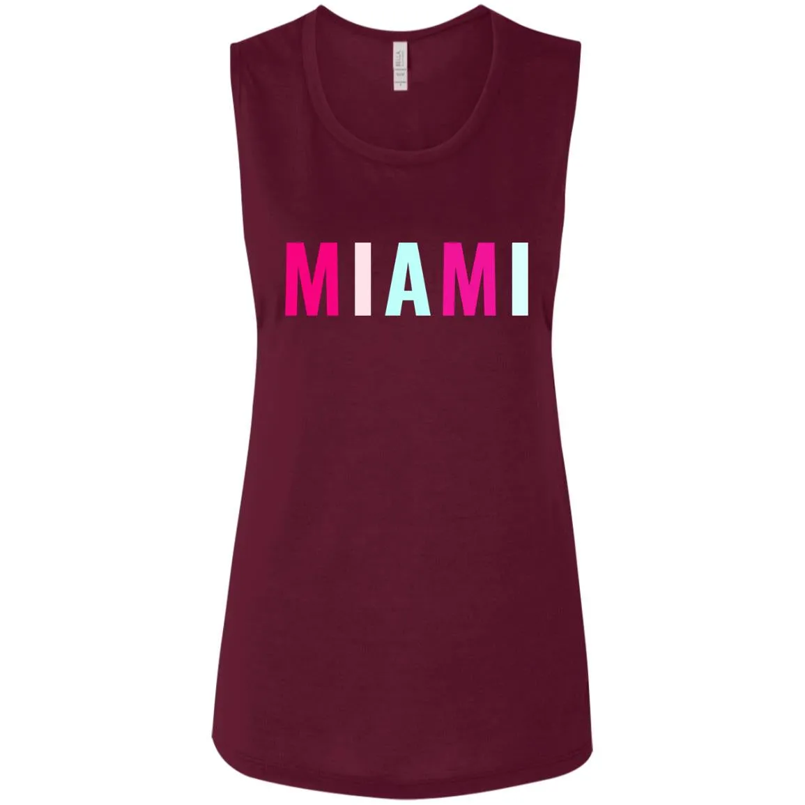 "Miami" Ladies' Flowy Muscle Tank