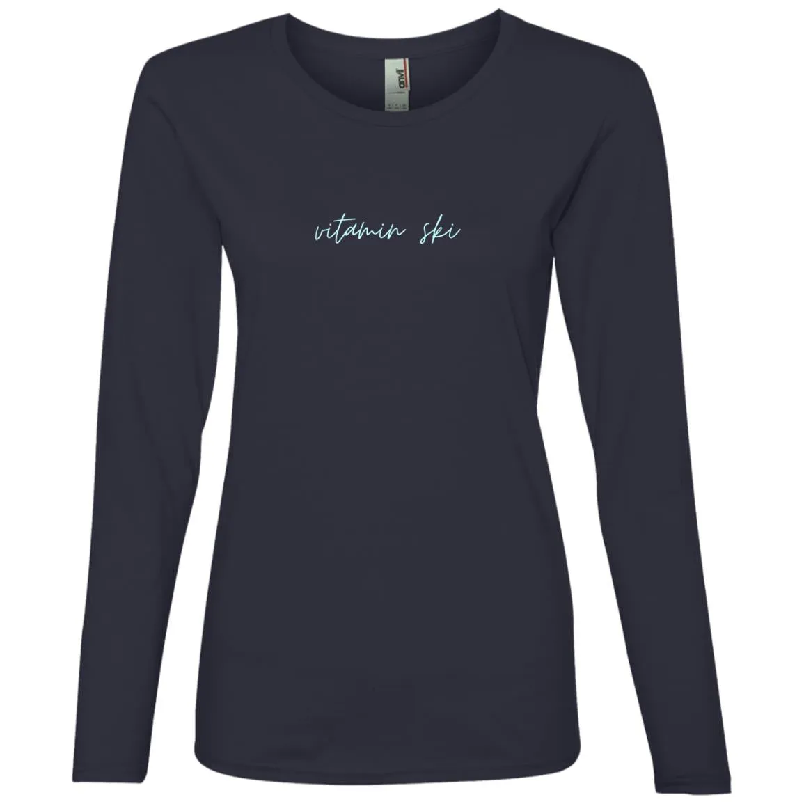 "Vitamin Ski" Ladies' Lightweight LS T-Shirt