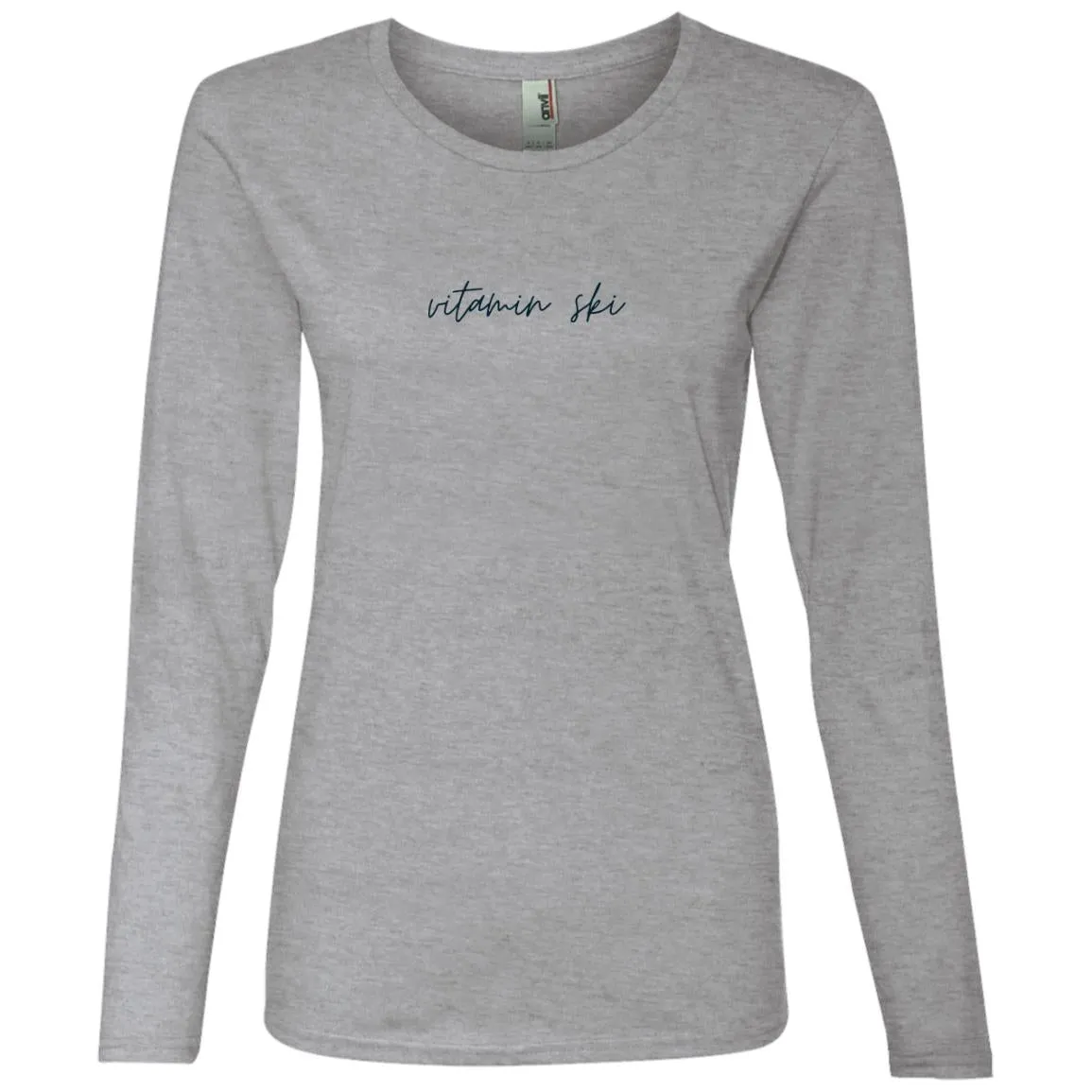"Vitamin Ski" Ladies' Lightweight LS T-Shirt