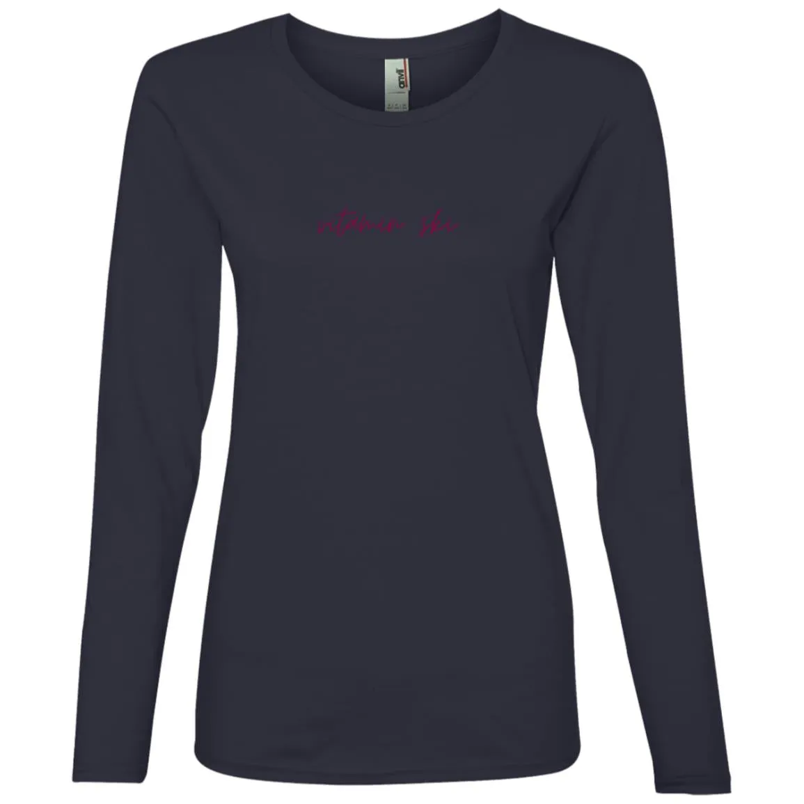 "Vitamin Ski" Ladies' Lightweight LS T-Shirt