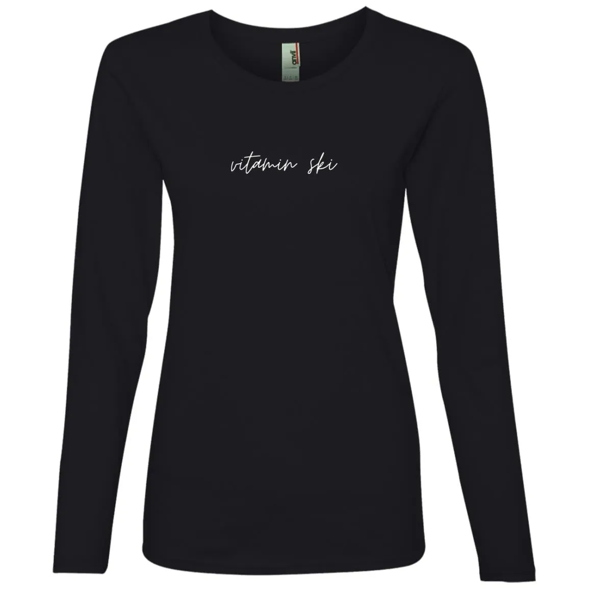 "Vitamin Ski" Ladies' Lightweight LS T-Shirt