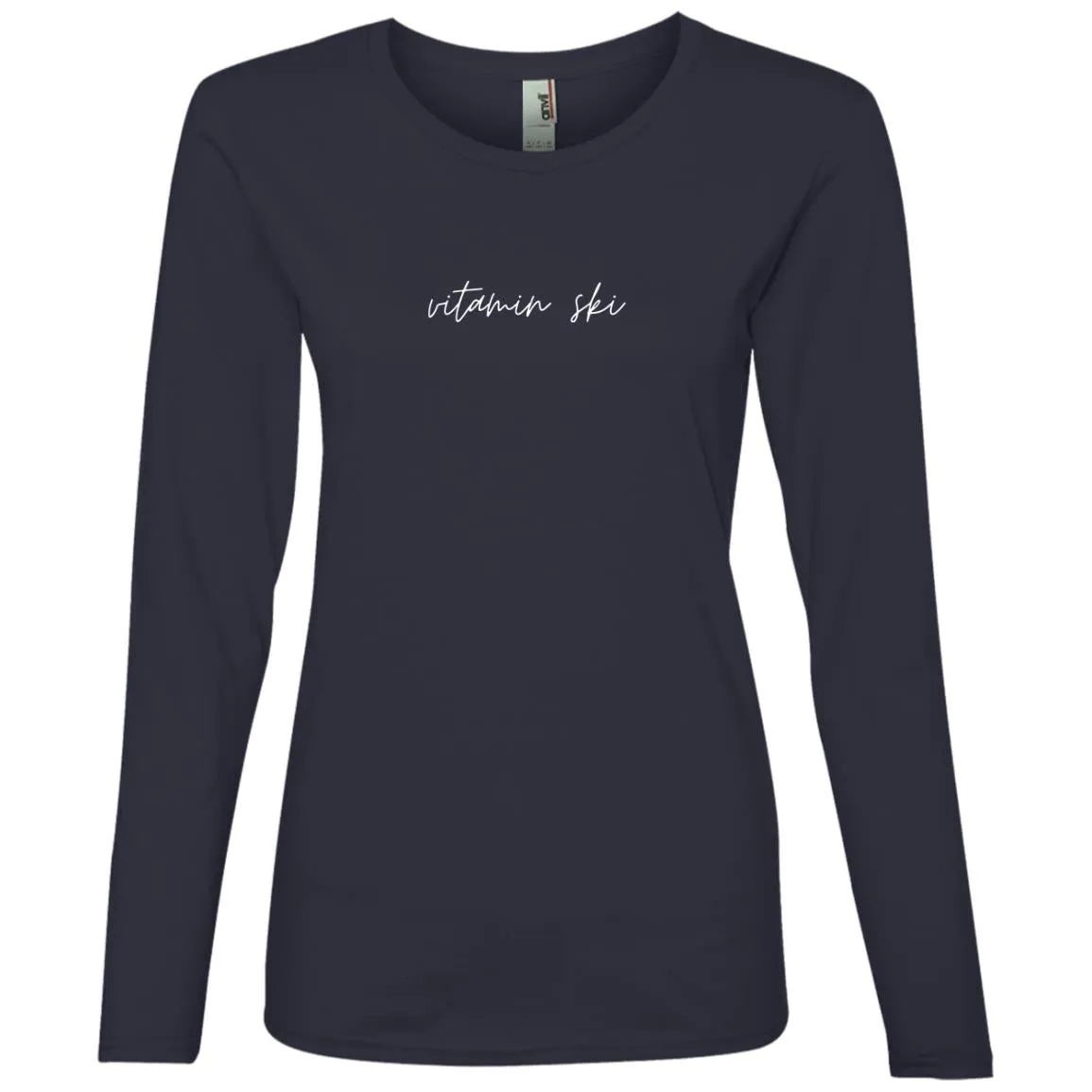 "Vitamin Ski" Ladies' Lightweight LS T-Shirt