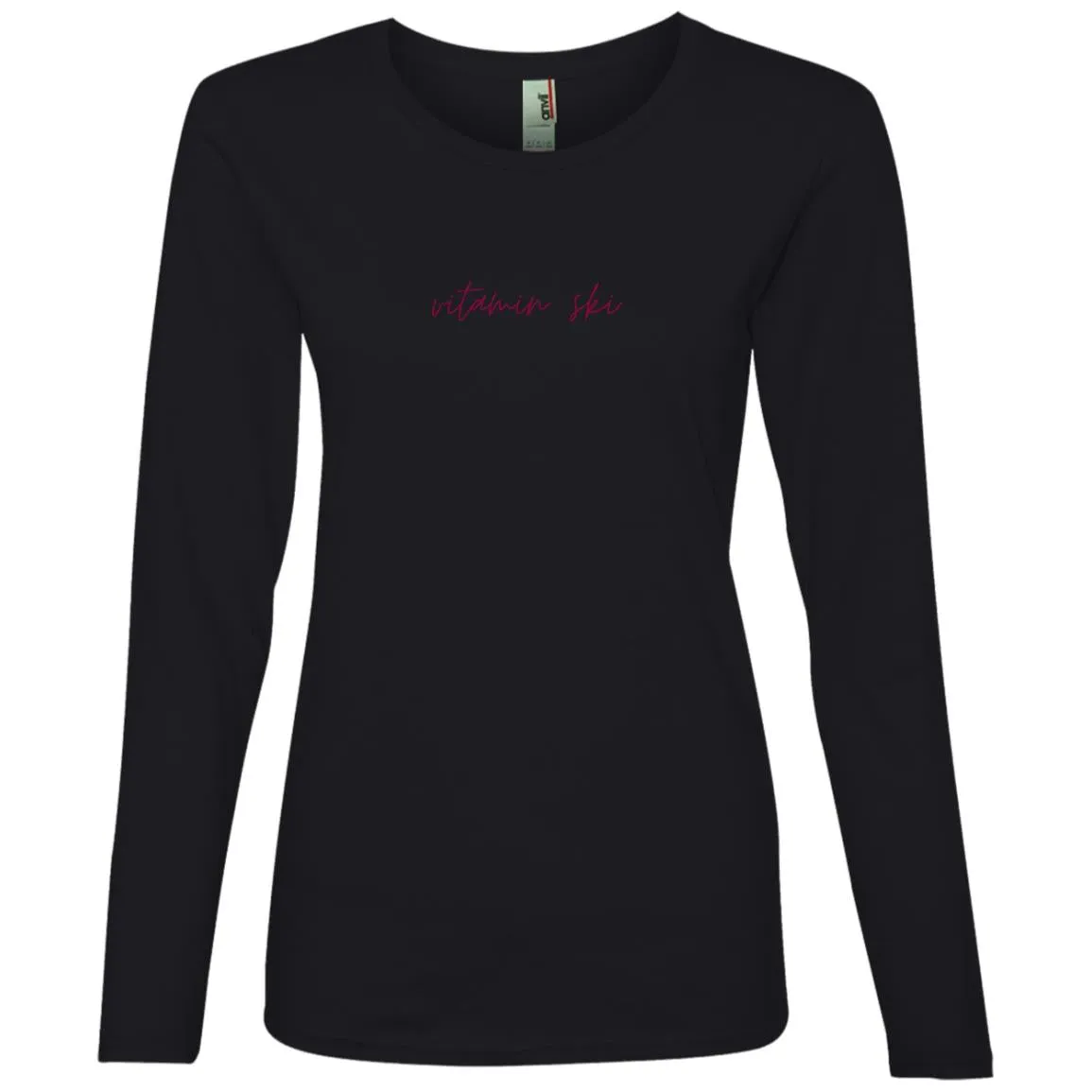 "Vitamin Ski" Ladies' Lightweight LS T-Shirt
